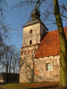 Kirchturm der Benzer Kirche